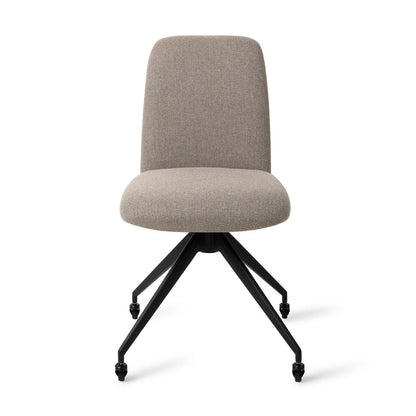 Taiwa Dining Chair Foggy Fusion Glide Black