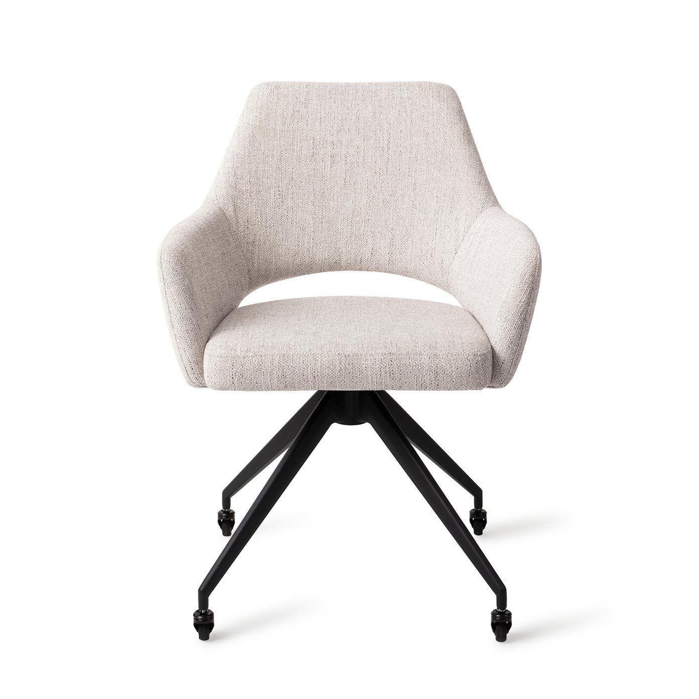 Yanai Dining Chair Pigeon Glide Black