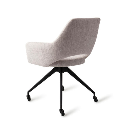 Yanai Dining Chair Pigeon Glide Black