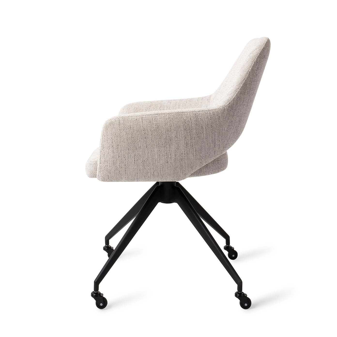 Yanai Dining Chair Pigeon Glide Black