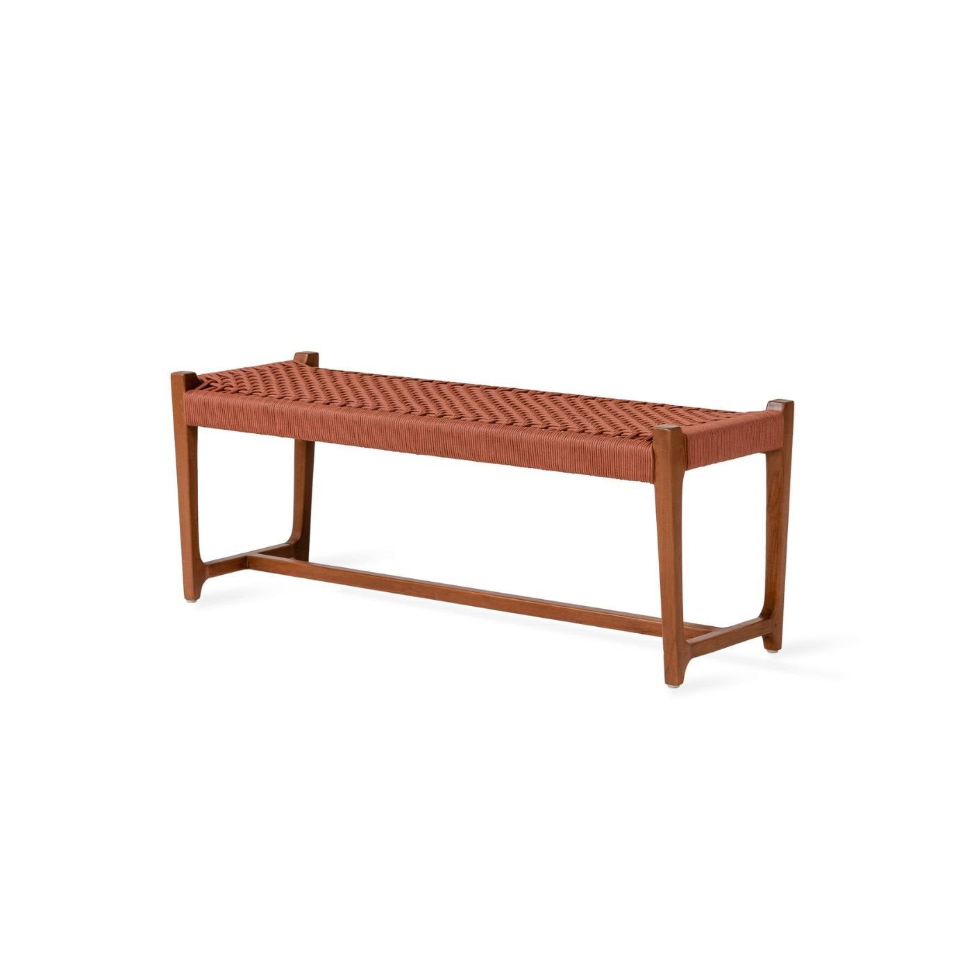 Kuwana Outdoor Bench Cinnamon Weave 120cm  Amber