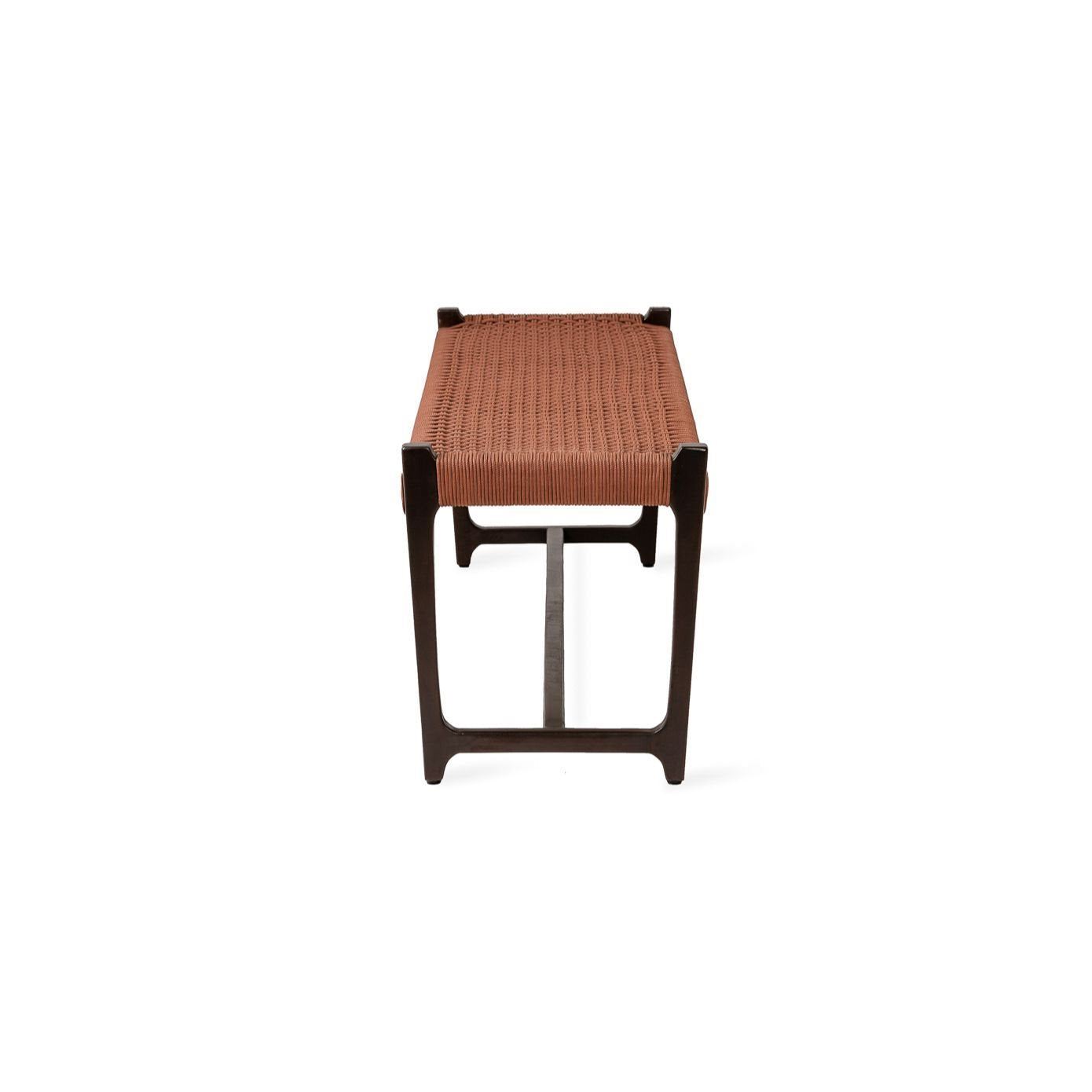 Kuwana Outdoor Bench Cinnamon Weave 160cm  Espresso