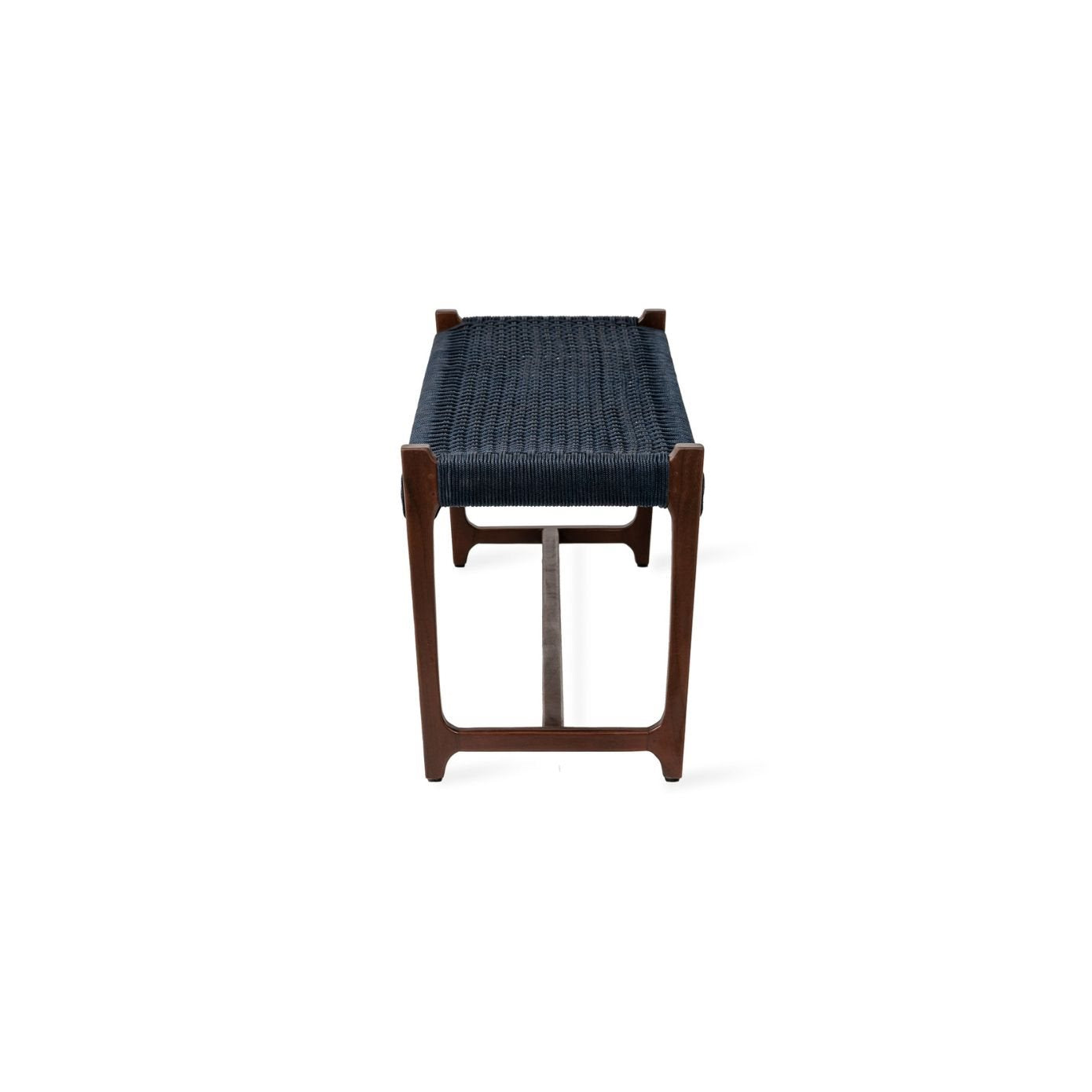 Kuwana Outdoor Bench Indigo Weave 160cm  Espresso