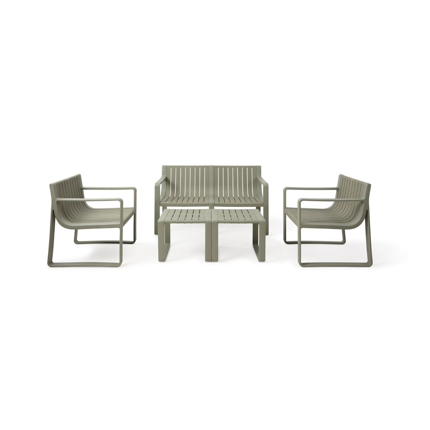 Sammu Outdoor Set Modern Moss