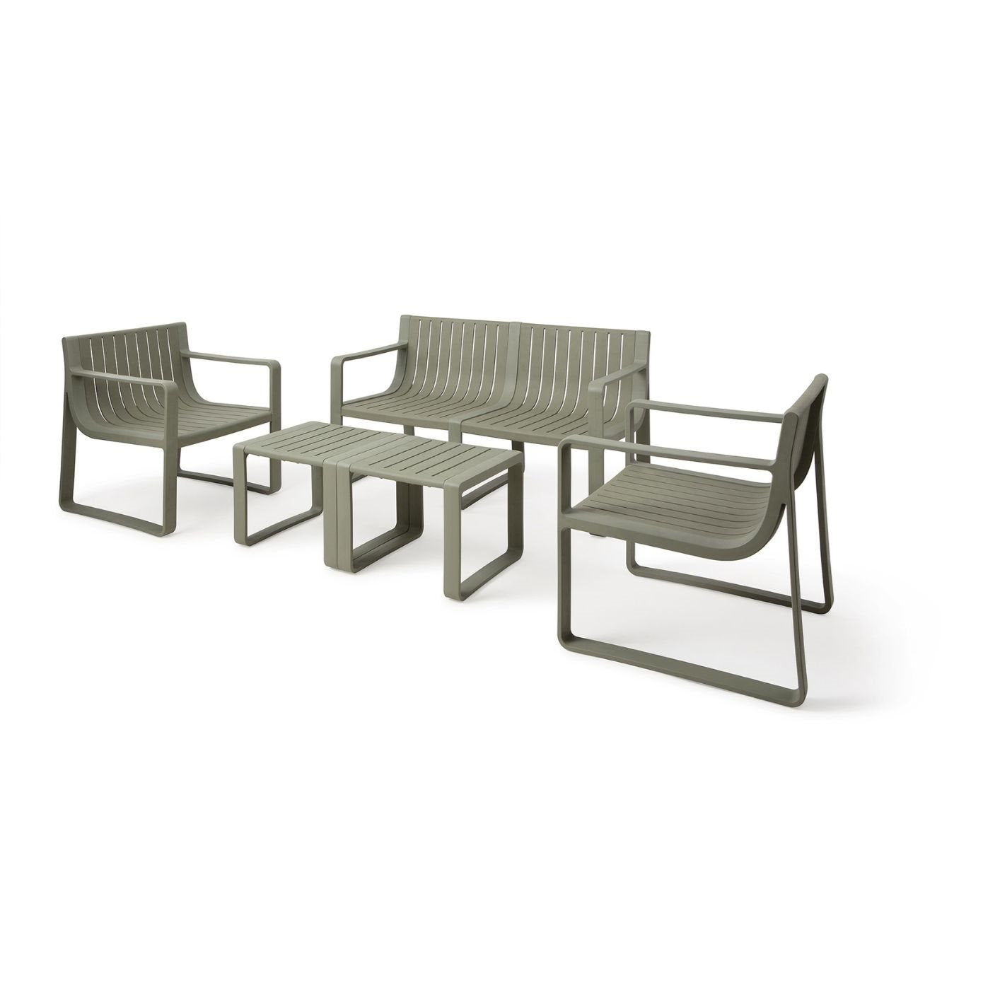 Sammu Outdoor Set Modern Moss