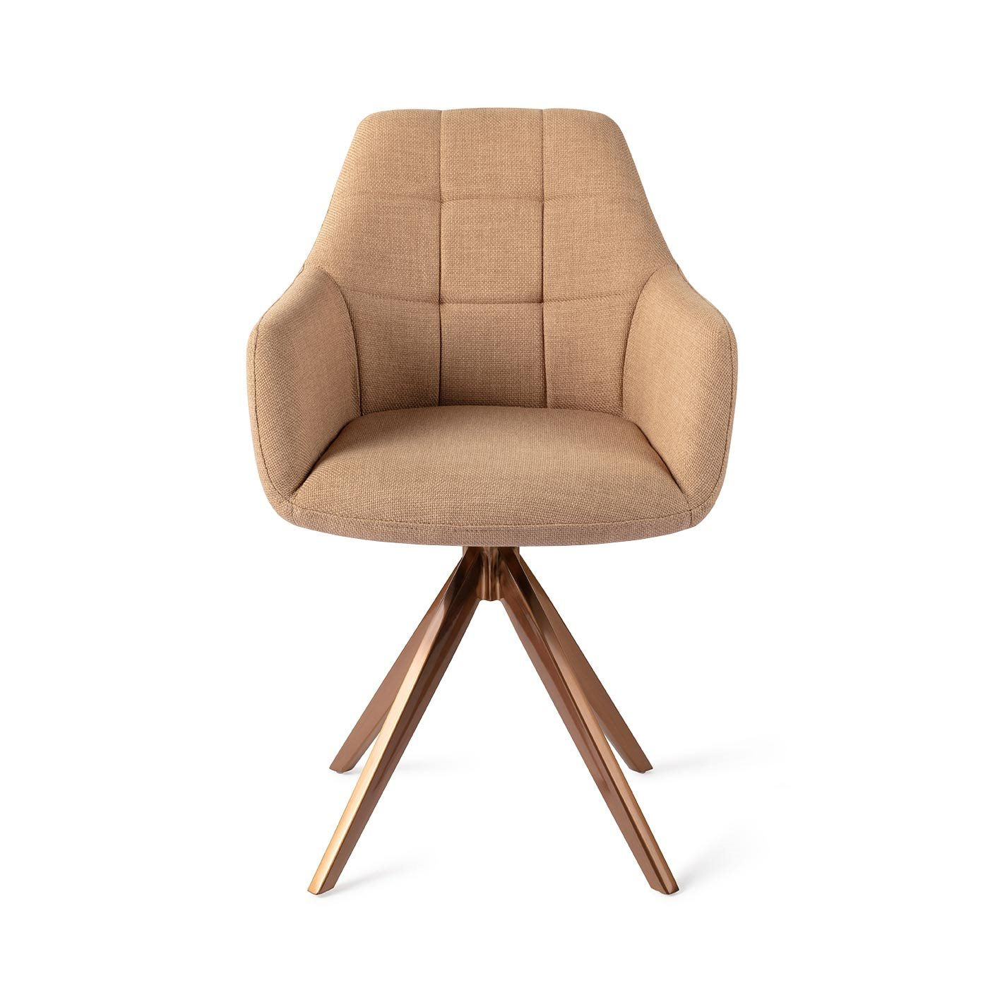 Noto Dining Chair Toasted Toffee Turn Rose