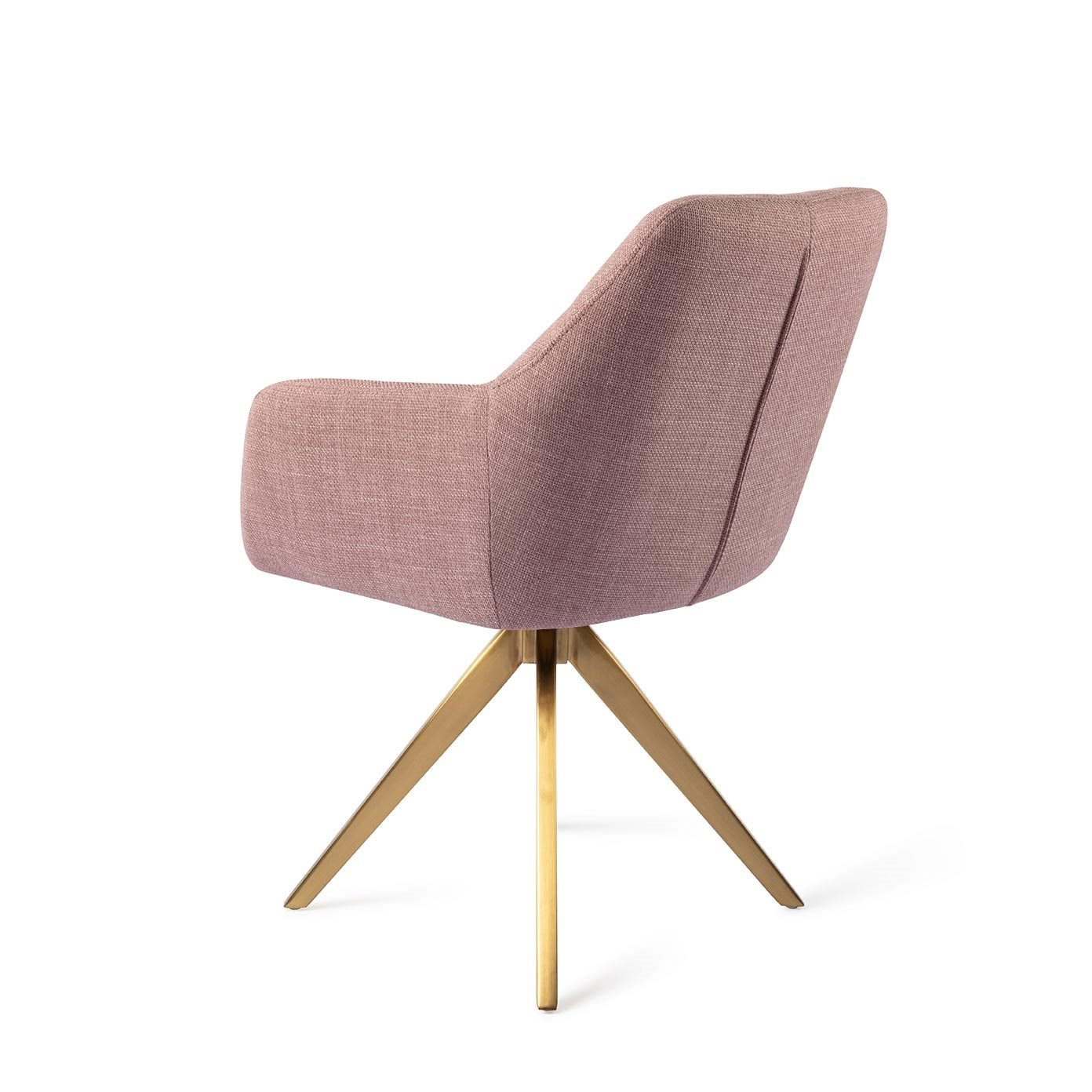 Noto Dining Chair Vintage Rose Turn Gold