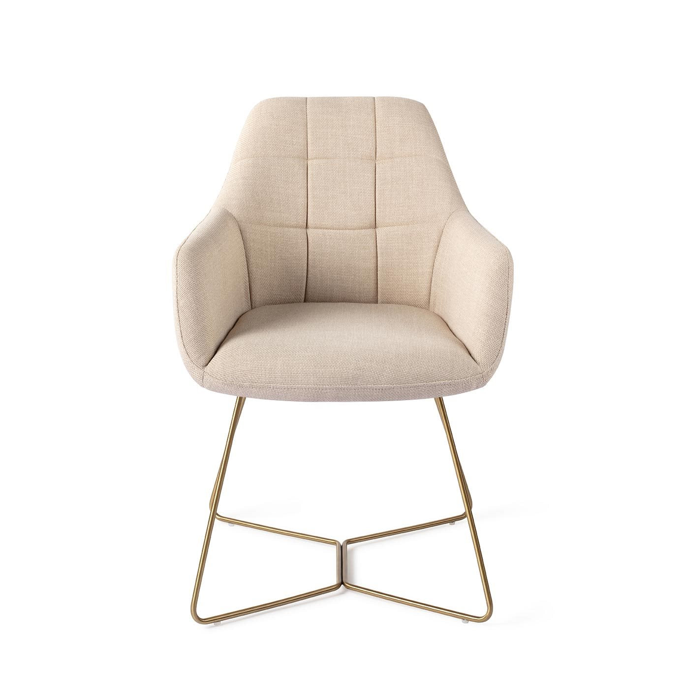 Noto Dining Chair Overnight Oats Beehive Gold