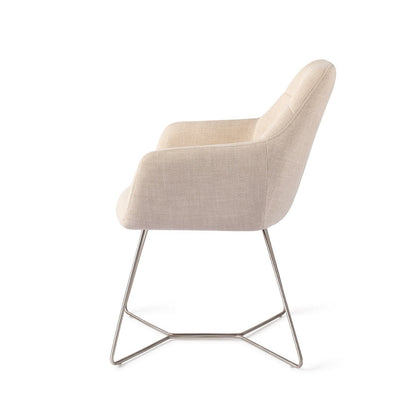 Noto Dining Chair Overnight Oats Beehive Steel