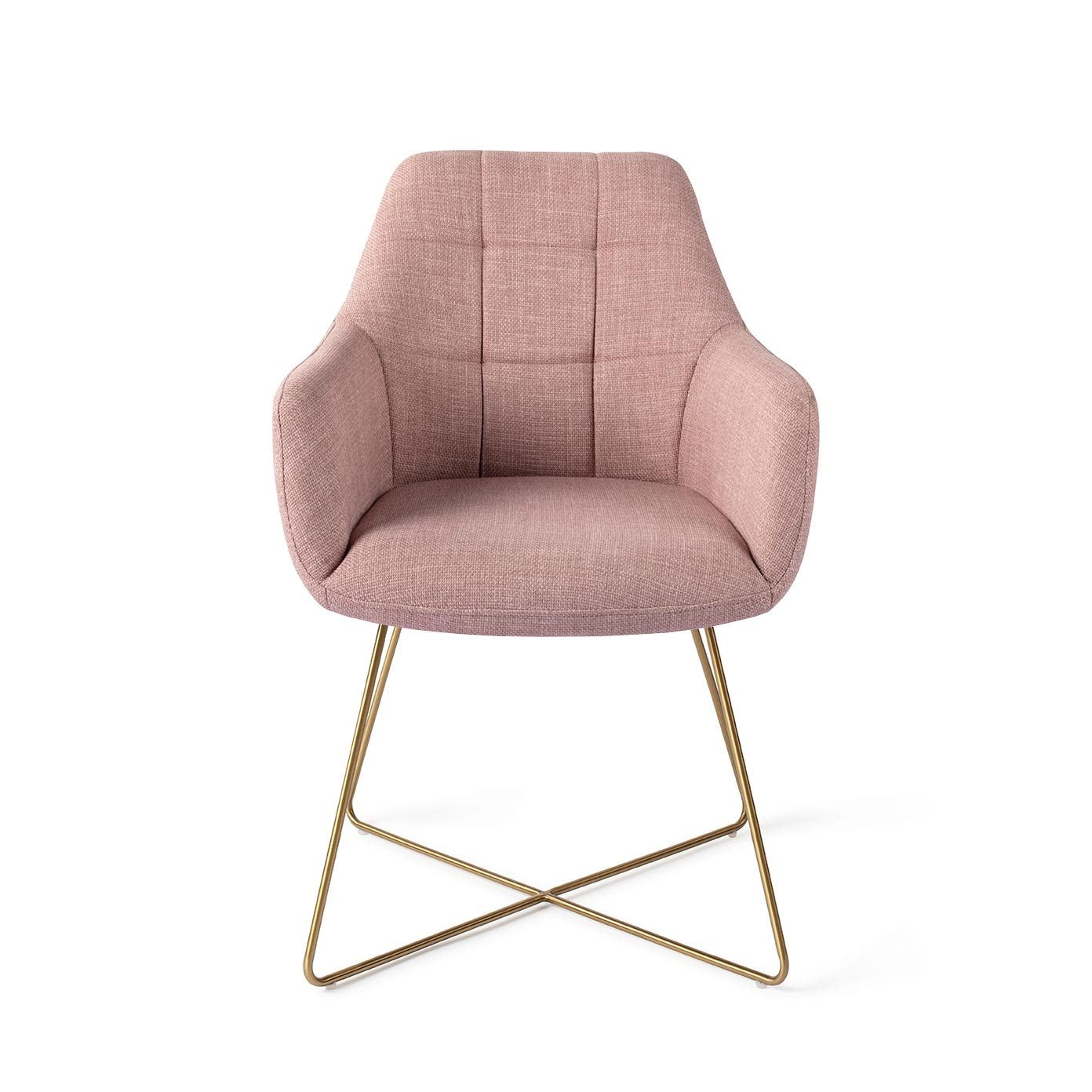 Noto Dining Chair Vintage Rose Cross Gold