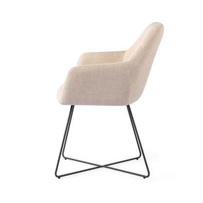 Noto Dining Chair Overnight Oats Cross Black