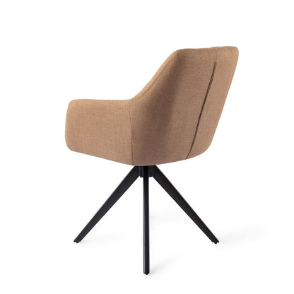 Noto Dining Chair Toasted Toffee Turn Black