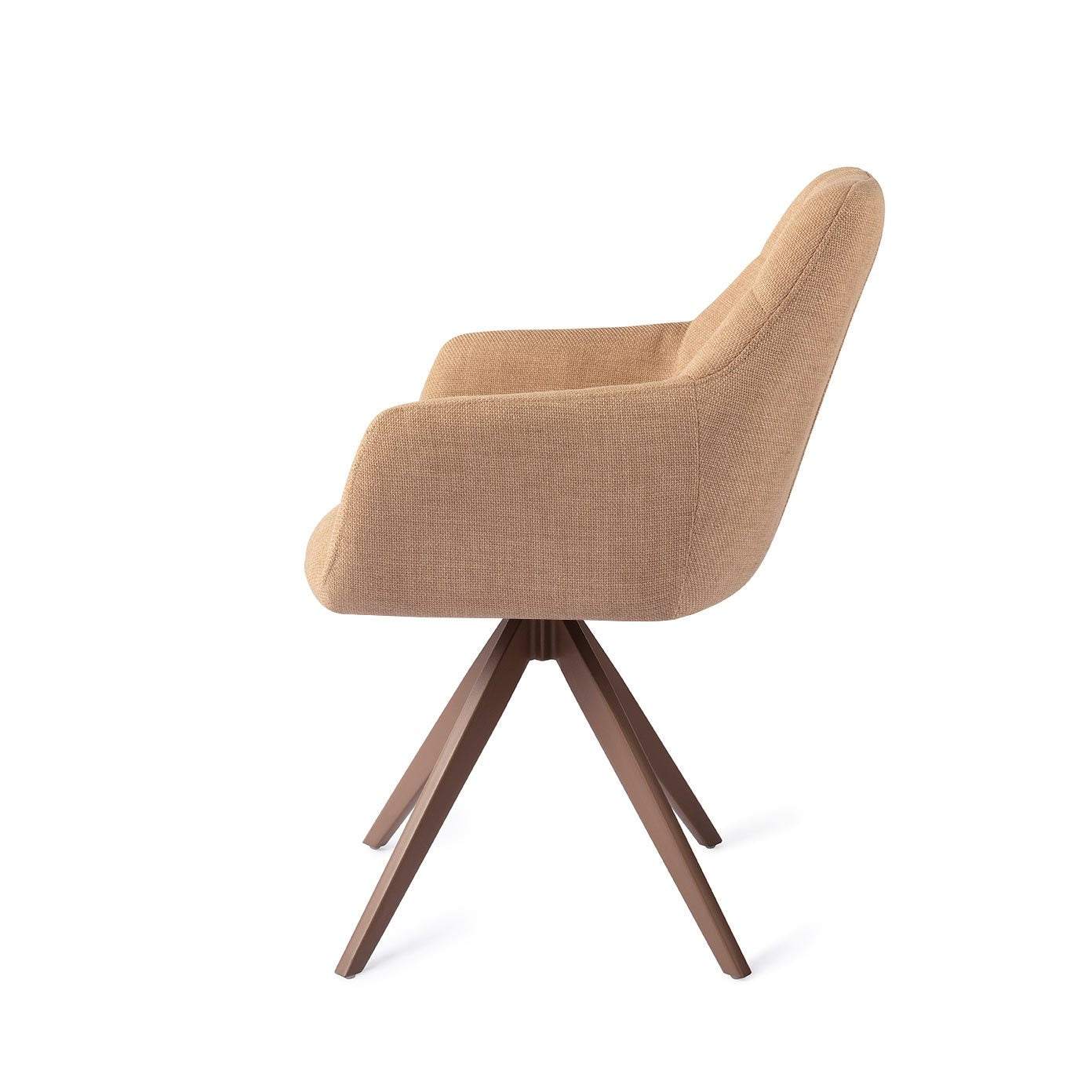 Noto Dining Chair Toasted Toffee Turn Brown