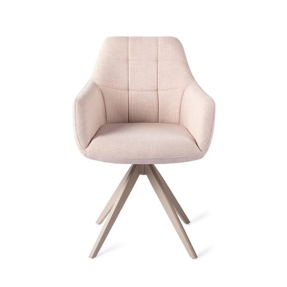 Noto Dining Chair Petal Pink Turn Beige