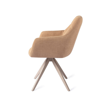 Noto Dining Chair Toasted Toffee Turn Beige