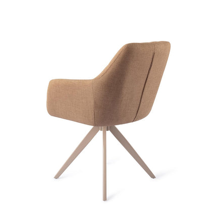 Noto Dining Chair Toasted Toffee Turn Beige