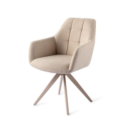 Noto Dining Chair Overnight Oats Turn Beige