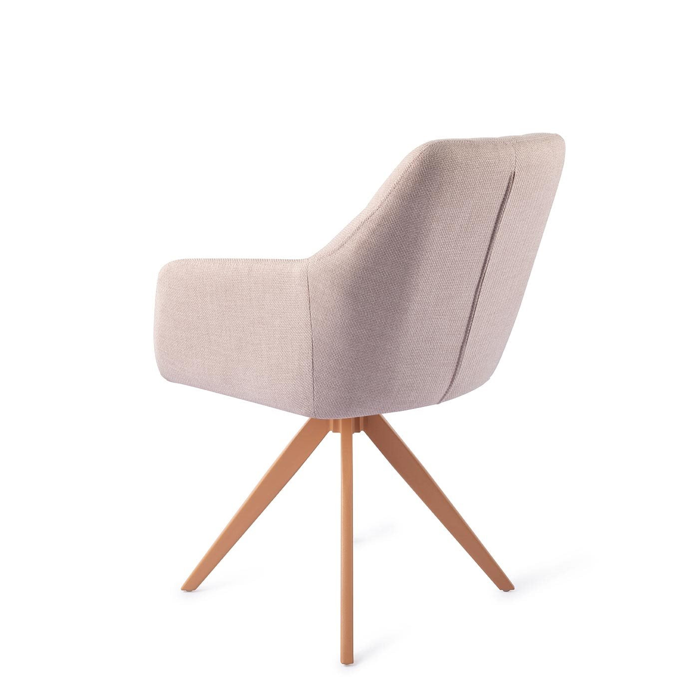 Noto Dining Chair Petal Pink Turn Peach