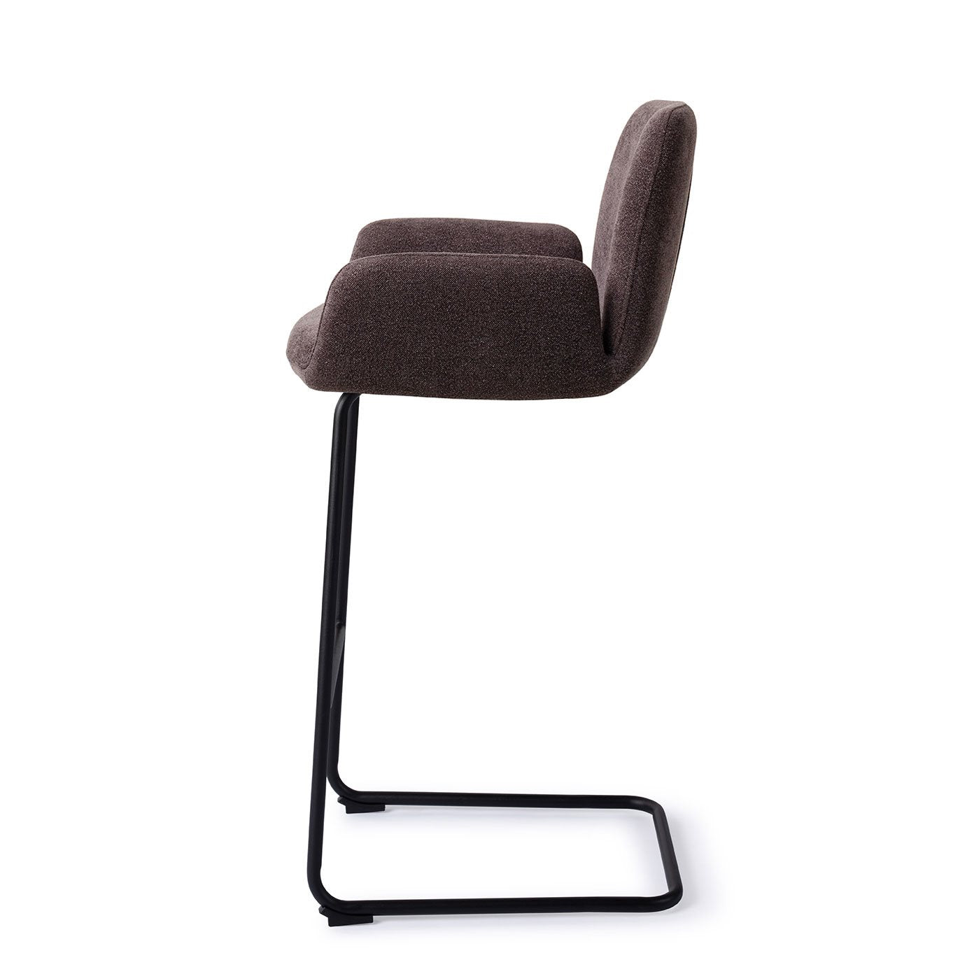 Misaki Bar Chair Almost Black Arch Bar (75 cm)