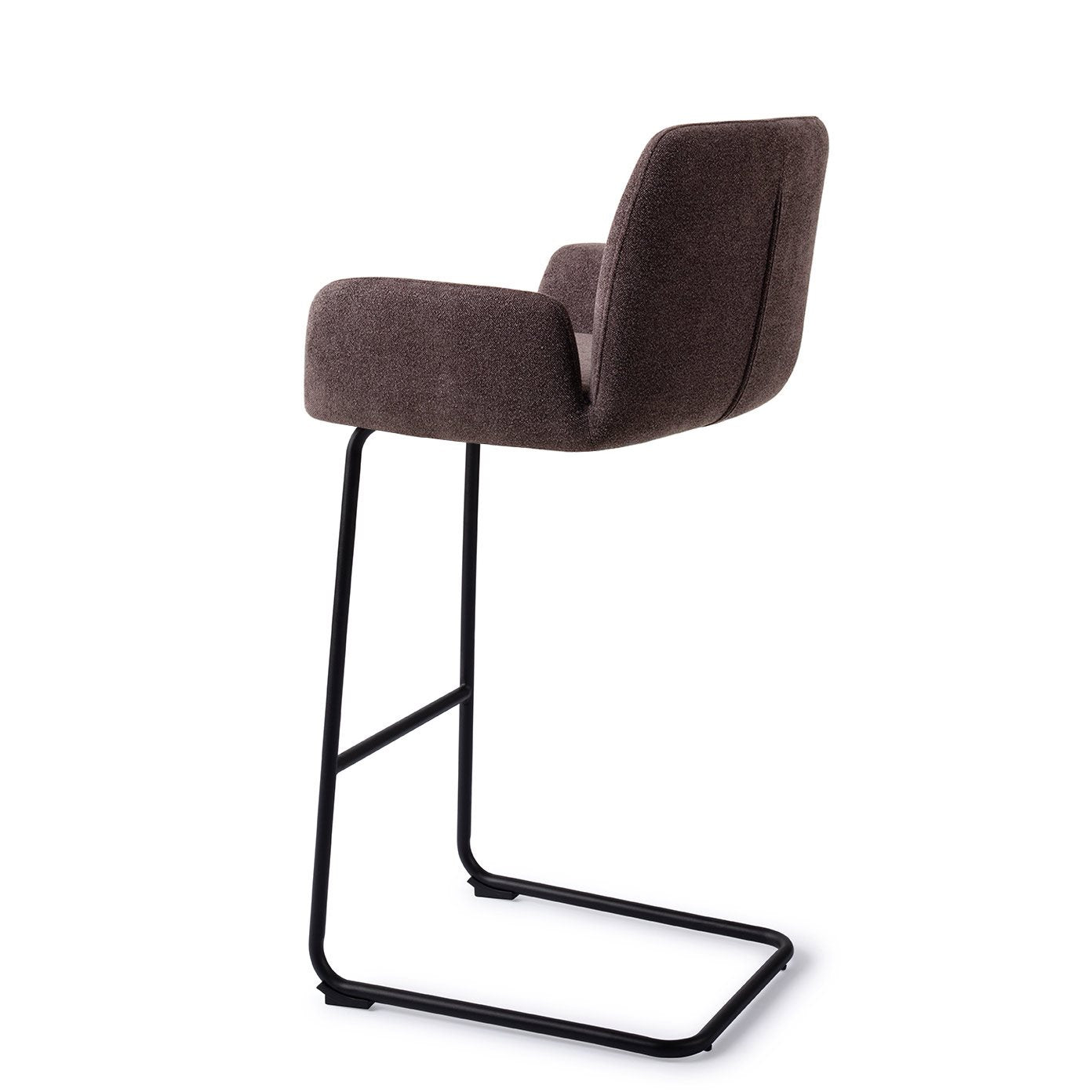 Misaki Bar Chair Almost Black Arch Bar (75 cm)