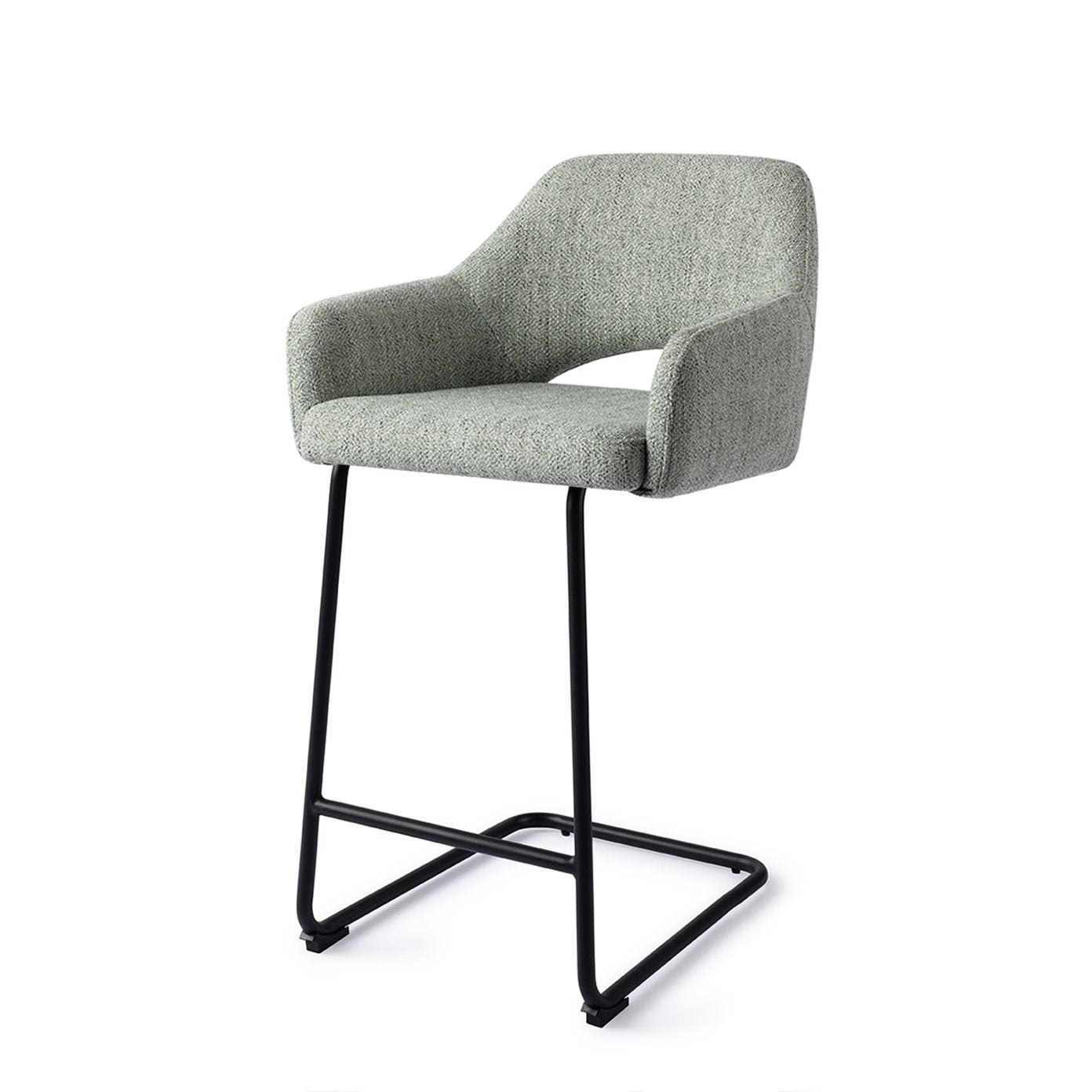 Yanai Bar Chair Soft Sage Arch Counter (65 cm)