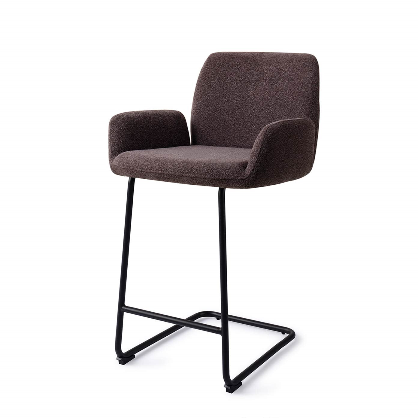 Misaki Bar Chair Almost Black Arch Counter (65 cm)