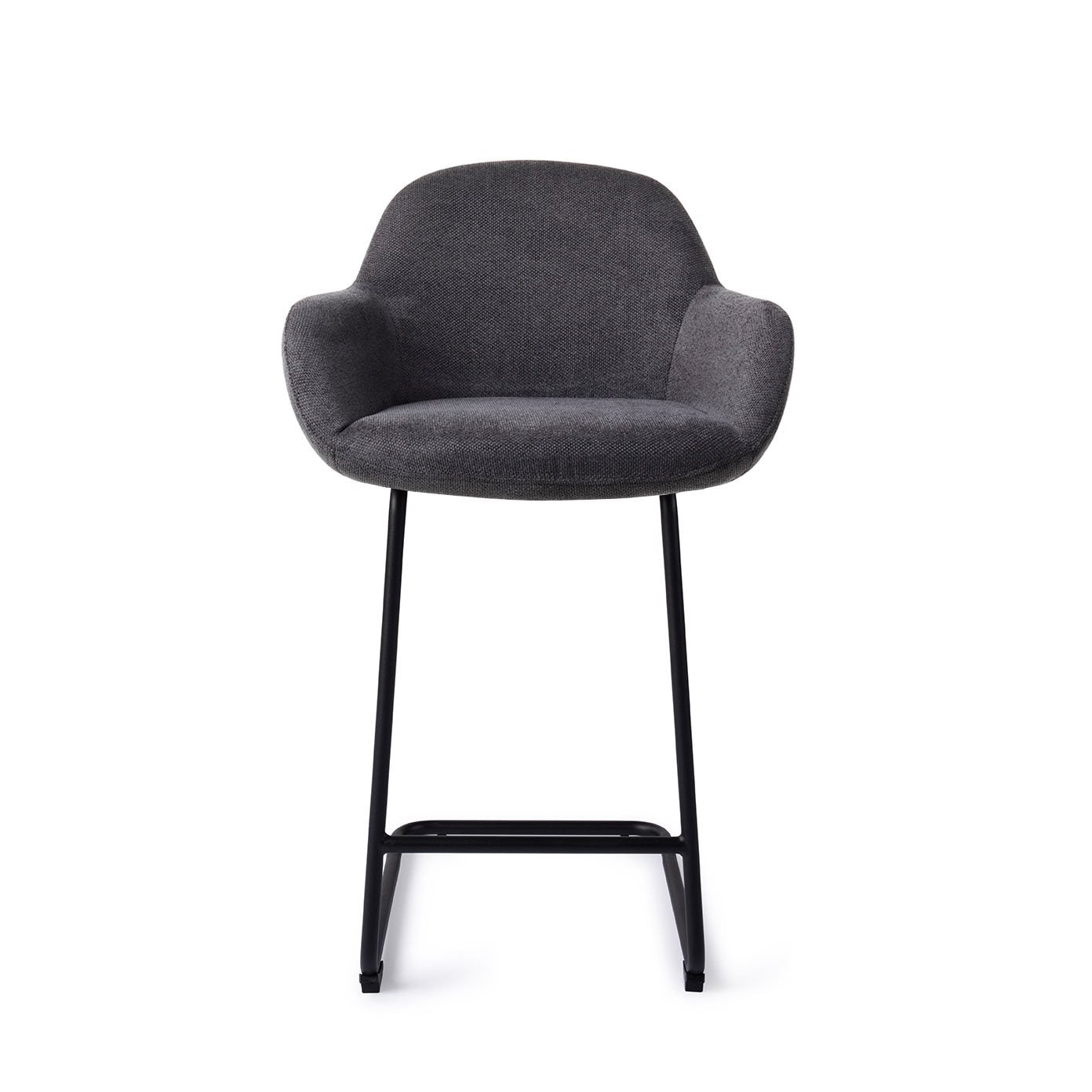 Kushi Bar Chair Black- Out Arch Counter (65 cm)