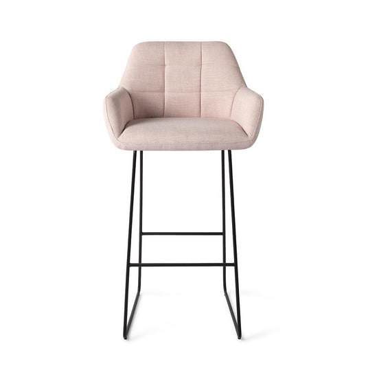 Noto Bar Chair Petal Pink Slide Bar (75 cm)