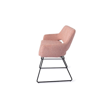 Yanai Dining Bench Pink Punch