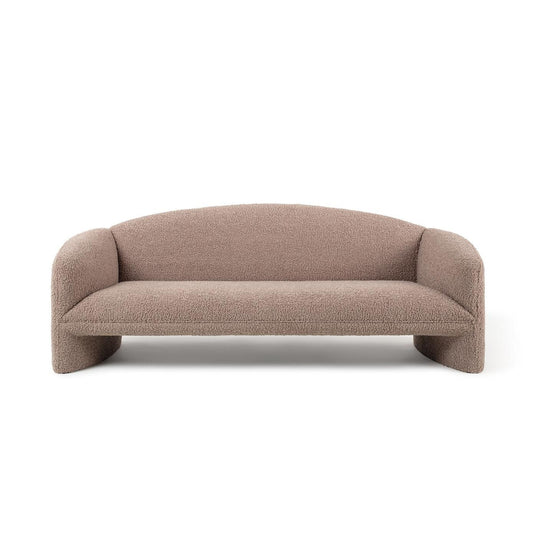 Nachii Sofa Plush Mud 3 Seater