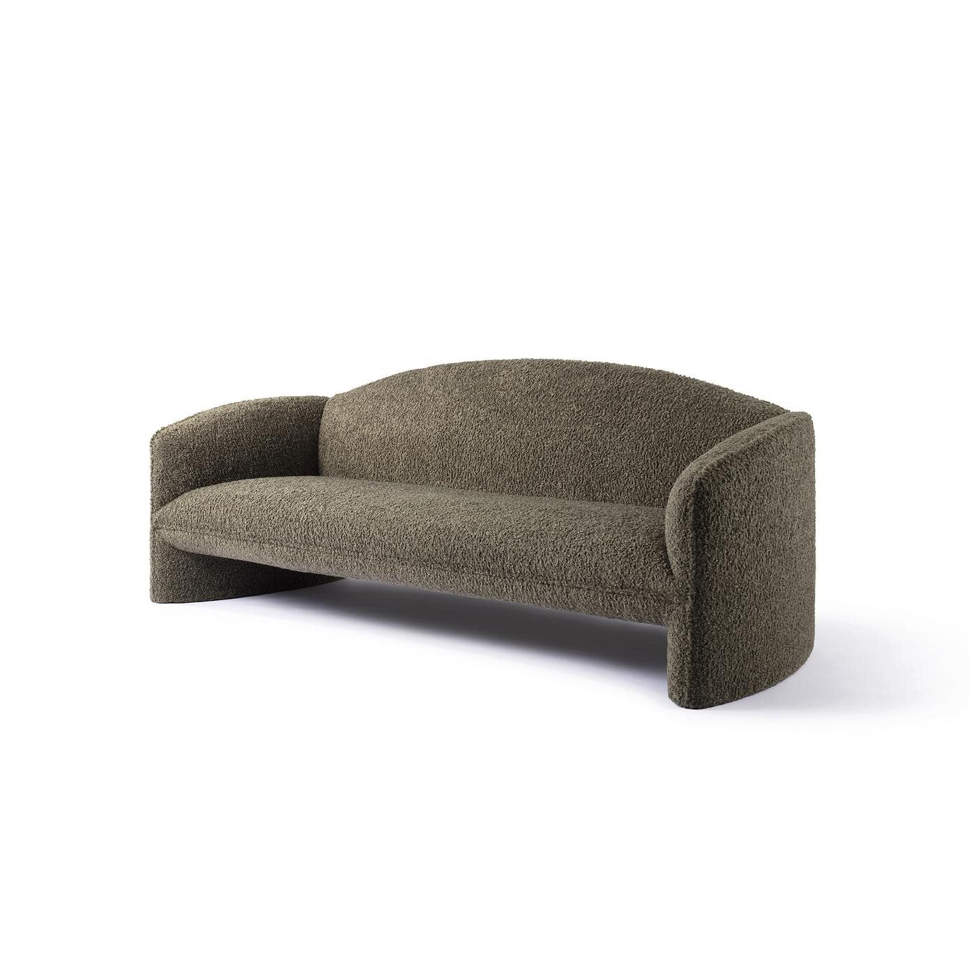 Nachii Sofa Plush Moss 3 Seater