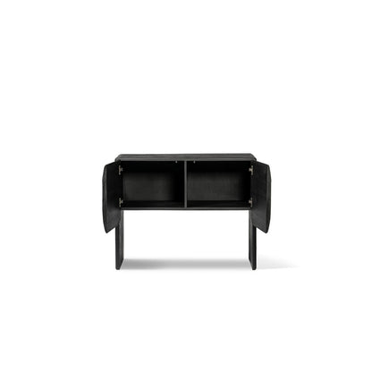 Mehamn Sideboard Black 2 Door Sideboard