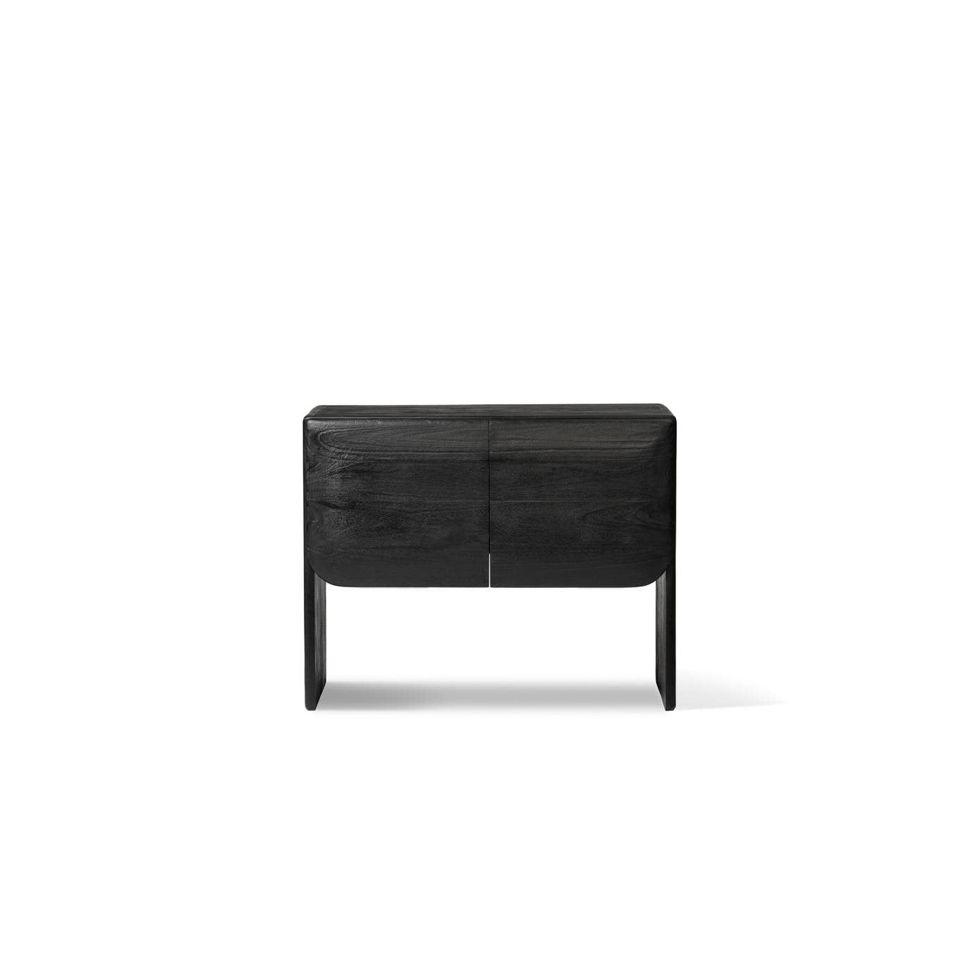 Mehamn Sideboard Black 2 Door Sideboard