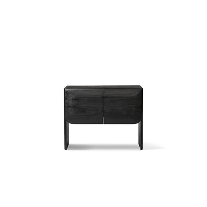 Mehamn Sideboard Black 2 Door Sideboard