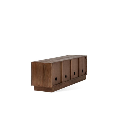 Sirkka TV Stand Natural TV Stand 4 Door