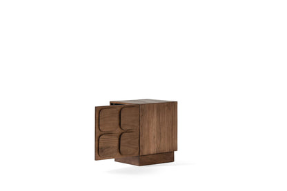 Sirkka Side Table Natural 1 Door