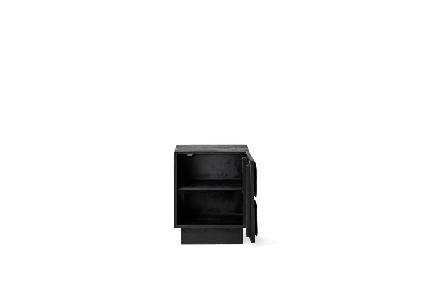 Sirkka Side Table Black 1 Door