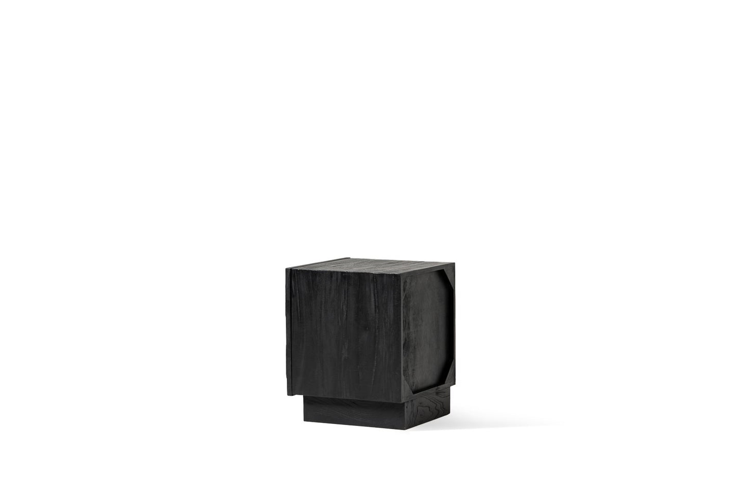 Sirkka Side Table Black 1 Door