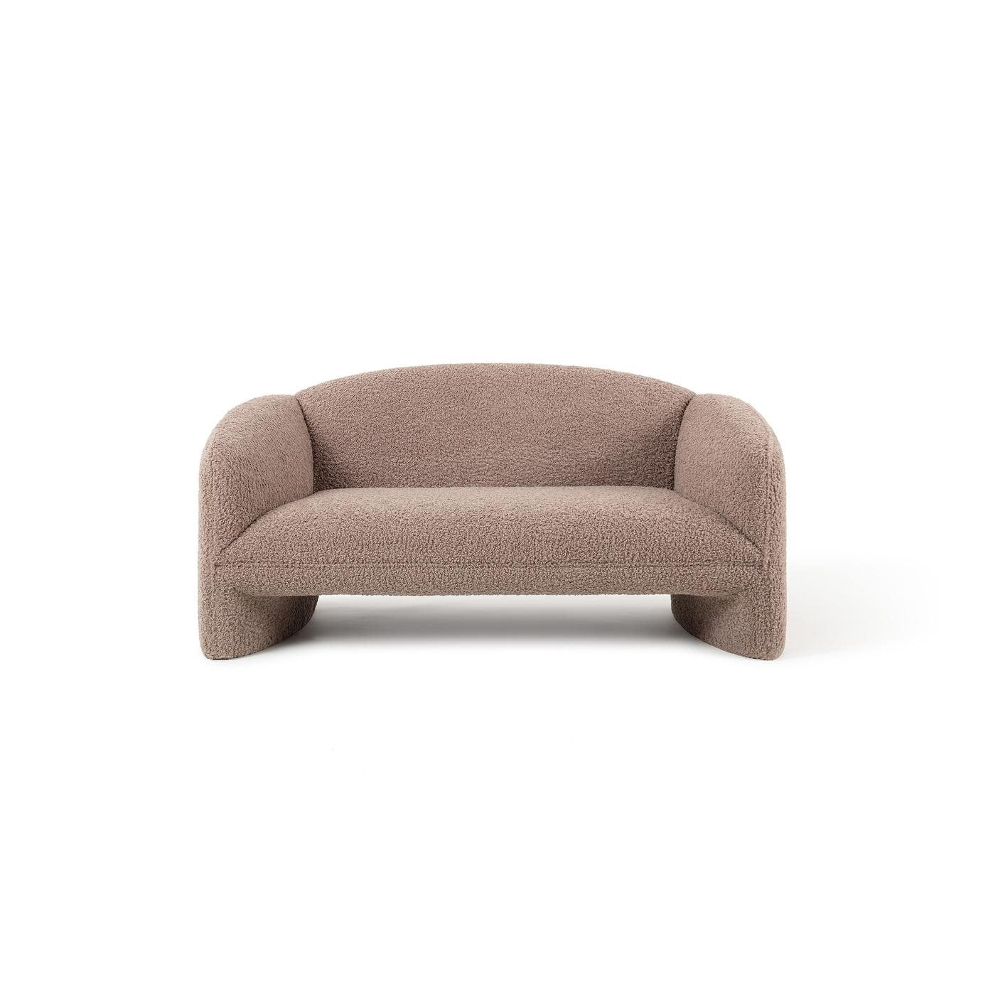 Nachii Sofa Plush Mud 2 Seater