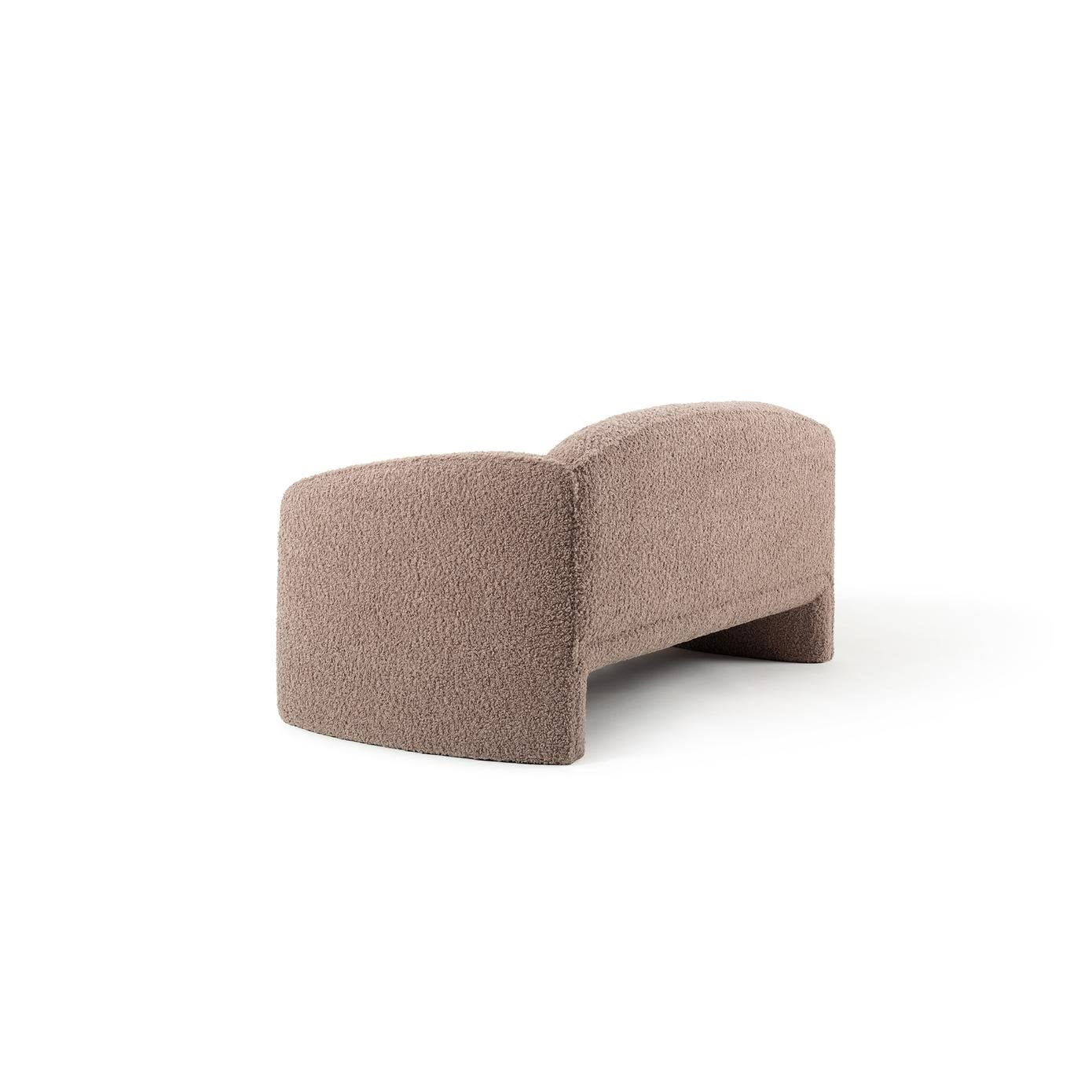 Nachii Sofa Plush Mud 2 Seater