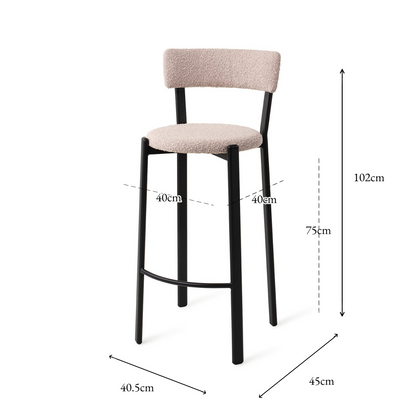 Obu Bar Chair Blush Blush Bar