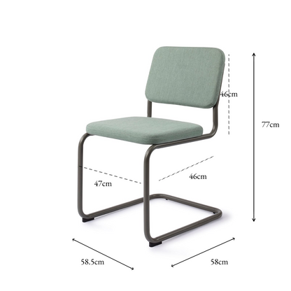 Mugi Dining Chair Spearmint  Olive