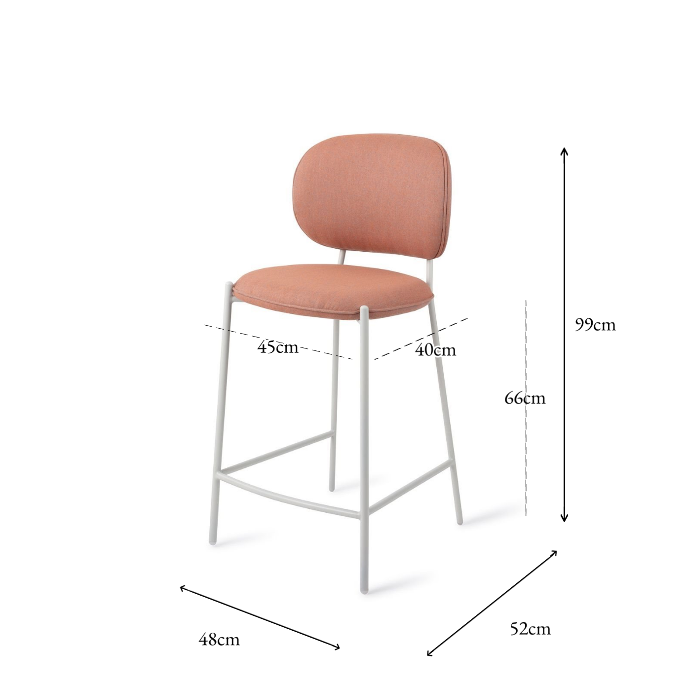 Yoichi Bar Chair Turkish Delight Counter