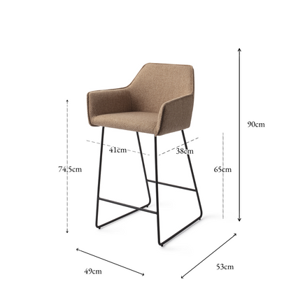 Hofu Bar Chair French Toast Slide Counter (65 cm)