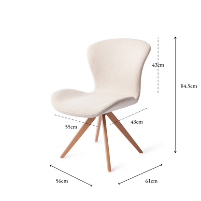 Moji Dining Chair Coconuts Turn Peach