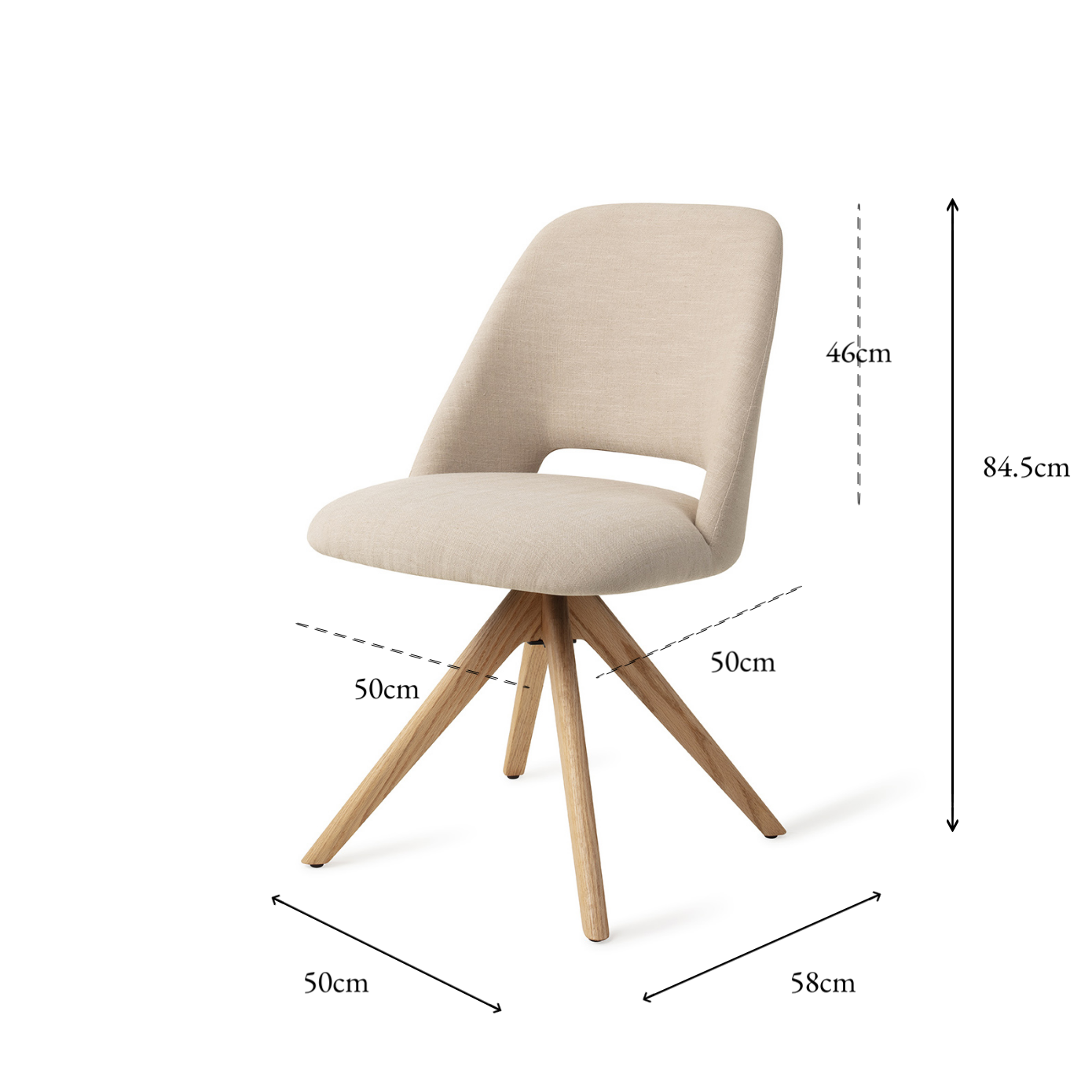 Sasue Dining Chair Ecru Through And Through Revolve Natural