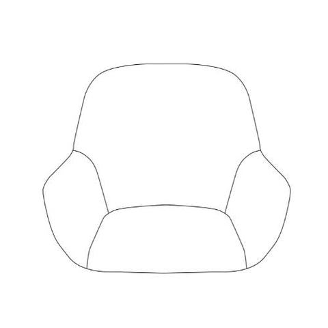 kushi dining chair base icon
