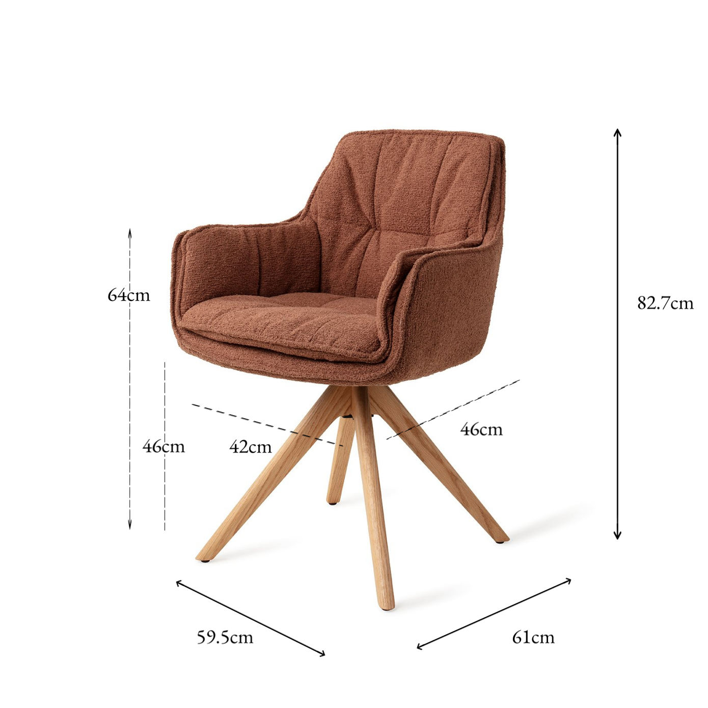 Akune Dining Chair Acajou Revolve Natural