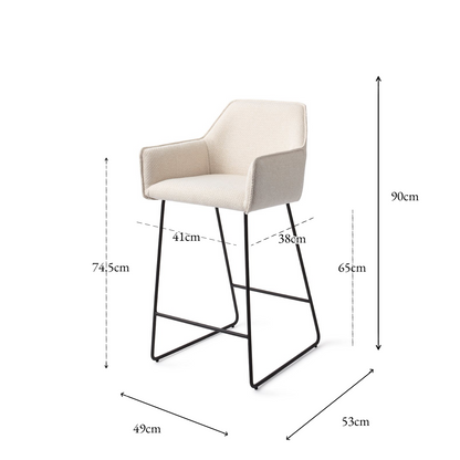 Hofu Bar Chair Enoki Slide Counter (65 cm)