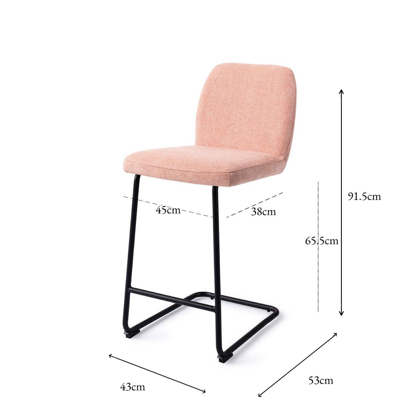 Ikata Bar Chair Anemone Arch Counter (65 cm)